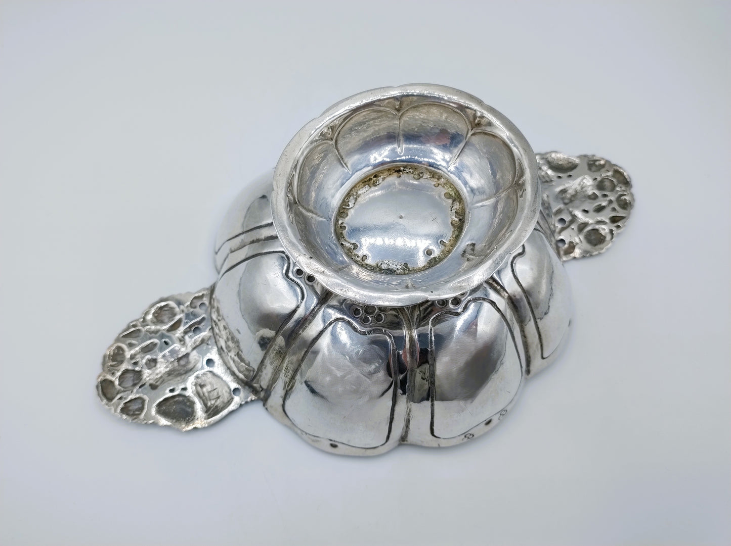 Zilveren brandewijnkom, Bolsward / Sneek, ca. 1740