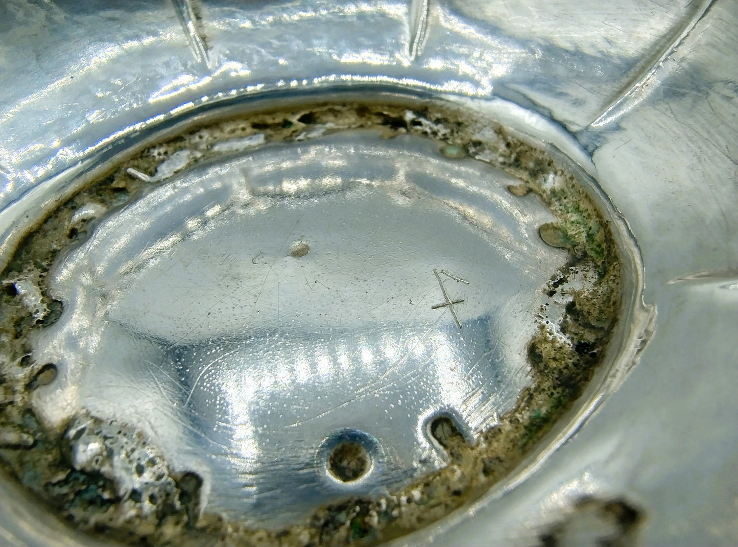 Zilveren brandewijnkom, Bolsward / Sneek, ca. 1740