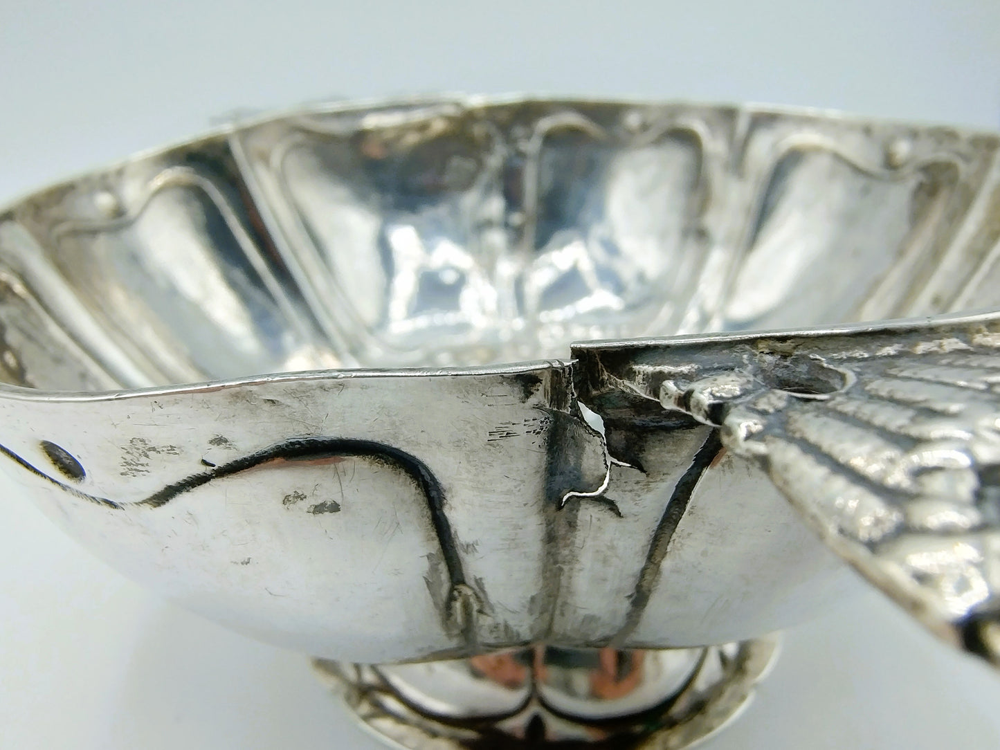 Zilveren brandewijnkom, Bolsward / Sneek, ca. 1740