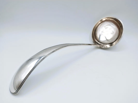 Zilveren soeplepel, T.L. Uriot & Zn, Amsterdam, 1886