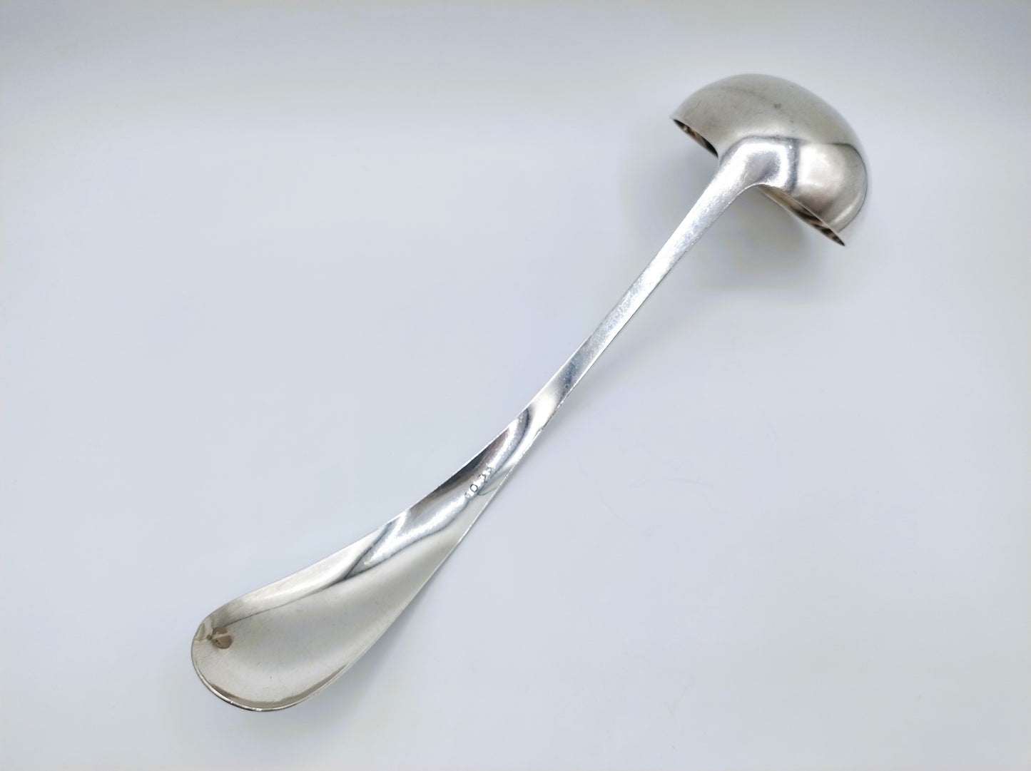 Zilveren soeplepel, T.L. Uriot & Zn, Amsterdam, 1886