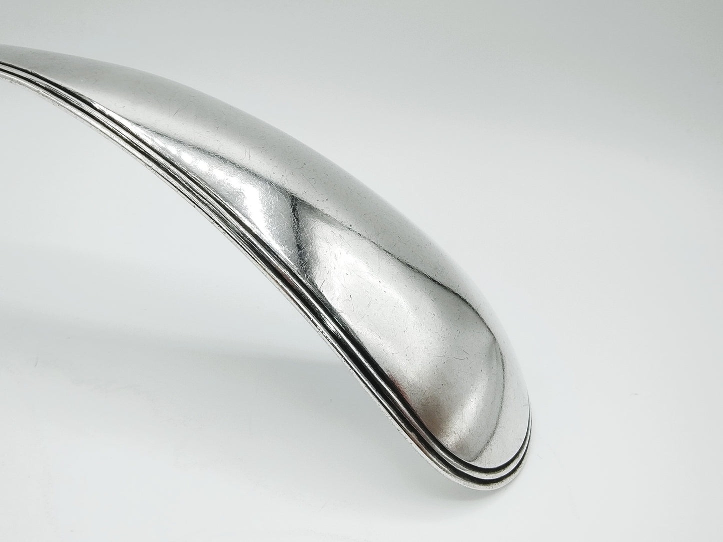 Zilveren soeplepel, T.L. Uriot & Zn, Amsterdam, 1886