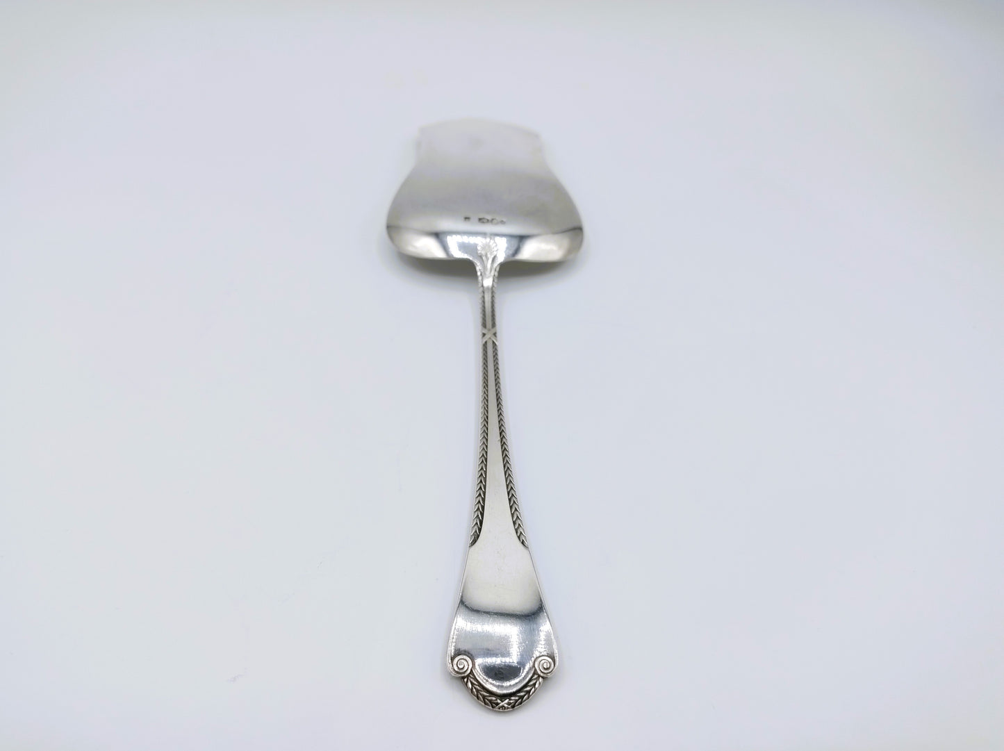 Zilveren taartschep, Fa. J.M. van Kempen, Voorschoten, 1920