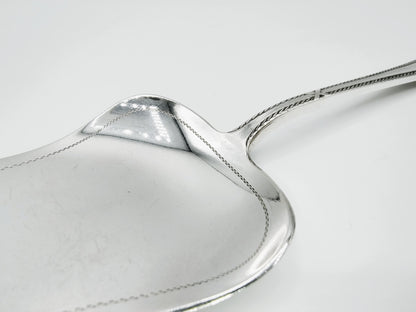 Zilveren taartschep, Fa. J.M. van Kempen, Voorschoten, 1920