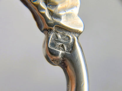 Zilveren schaar aan jasseron ketting, I.P.A. van Dieren, Kampen, ca. 1840