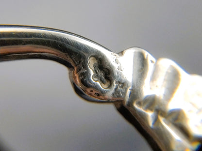 Zilveren schaar aan jasseron ketting, I.P.A. van Dieren, Kampen, ca. 1840