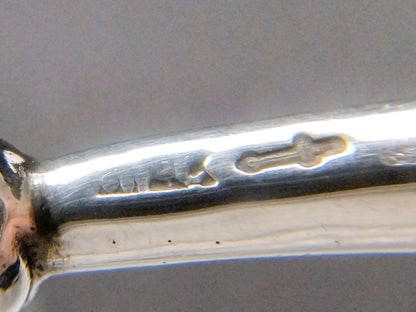 Zilveren pijpenwroeter met paard, 19e eeuws