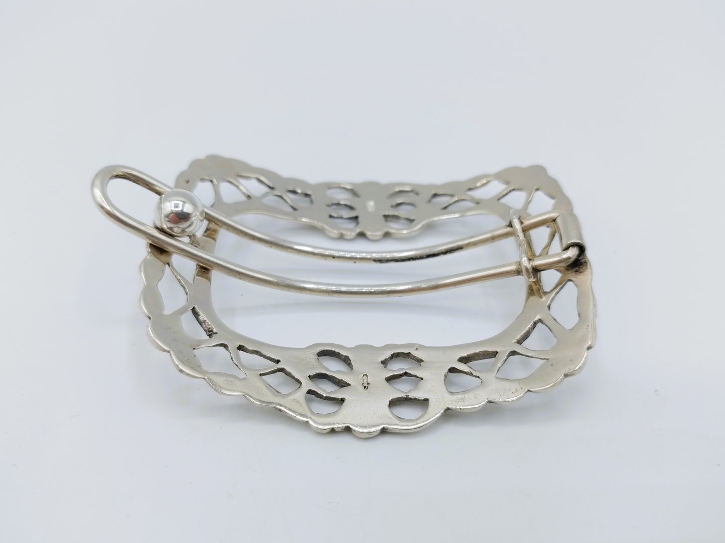 Zilveren haarspeld, van der Meulen, Joure, ca. 1970