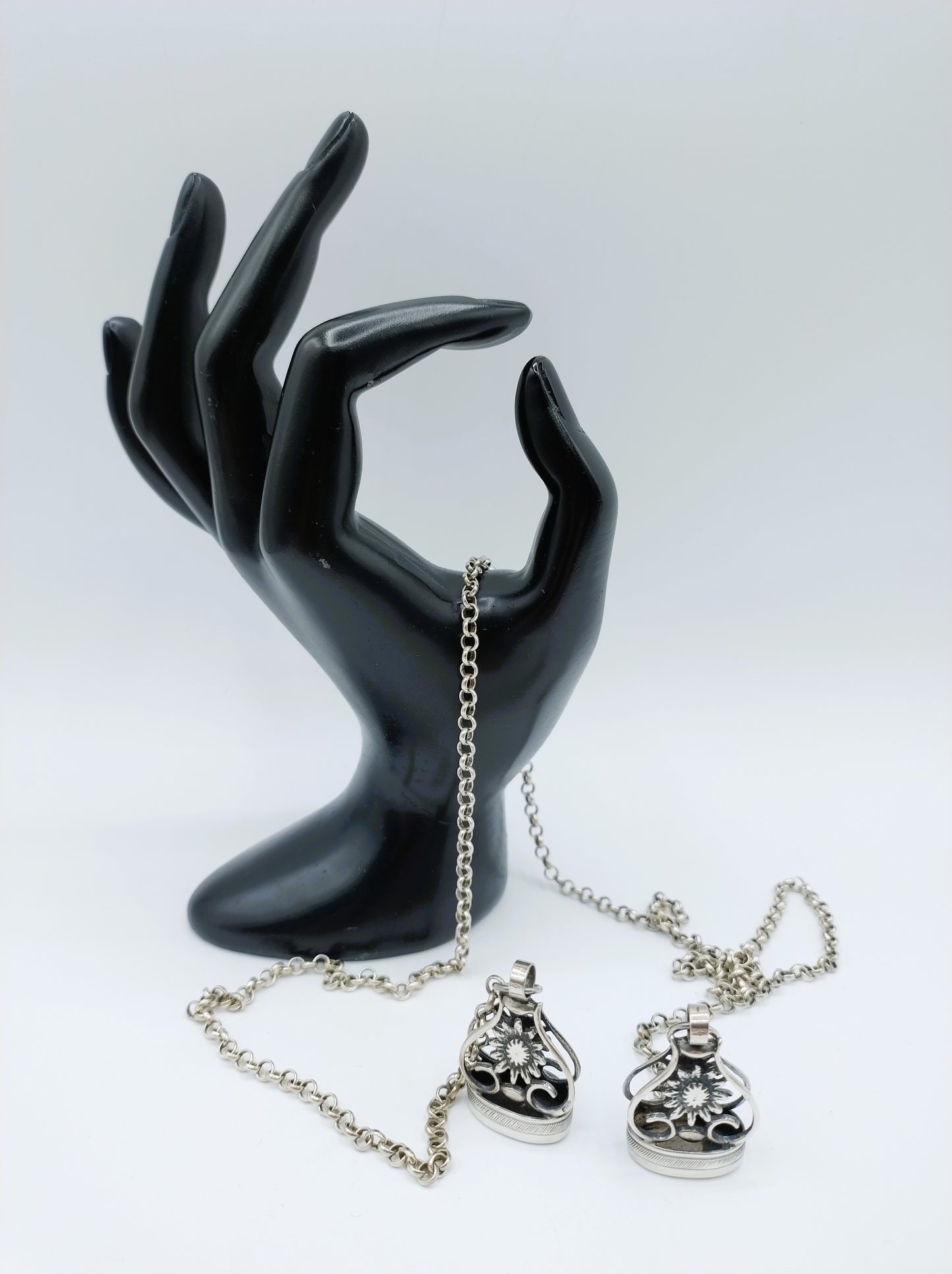 Zilveren heren chatelaine, Fa. Niekerk, Schoonhoven, 87 cm.