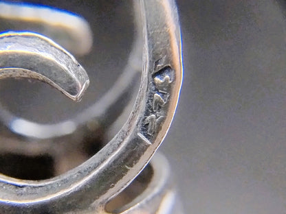 Zilveren heren chatelaine, Fa. Niekerk, Schoonhoven, 87 cm.