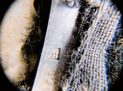 Silver purse clasp, FE Held, Amsterdam, 1835