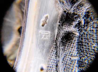 Silver purse clasp, FE Held, Amsterdam, 1835