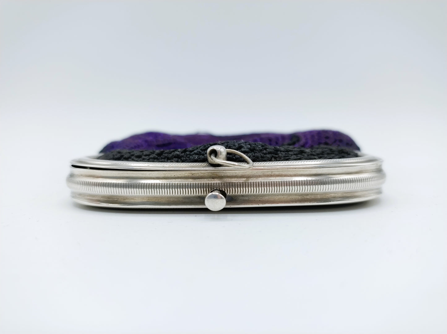 Silver purse clasp, J. Heijneker, Amsterdam, 1841