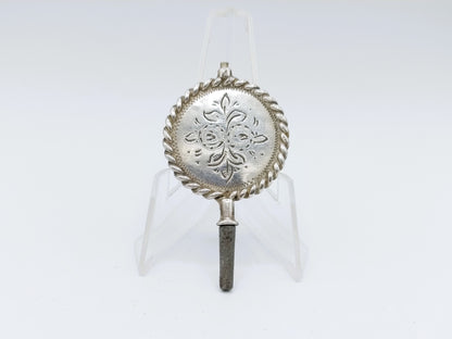 Zilveren horlogesleutel, 19e eeuws