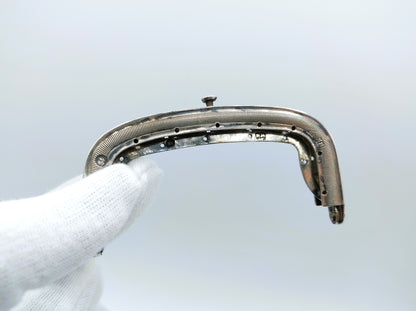 Silver purse clasp, N. van der Hoeven, Rotterdam, 1844