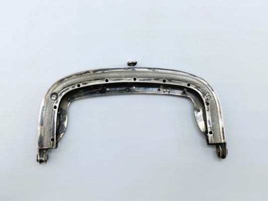 Silver purse clasp, N. van der Hoeven, Rotterdam, 1844