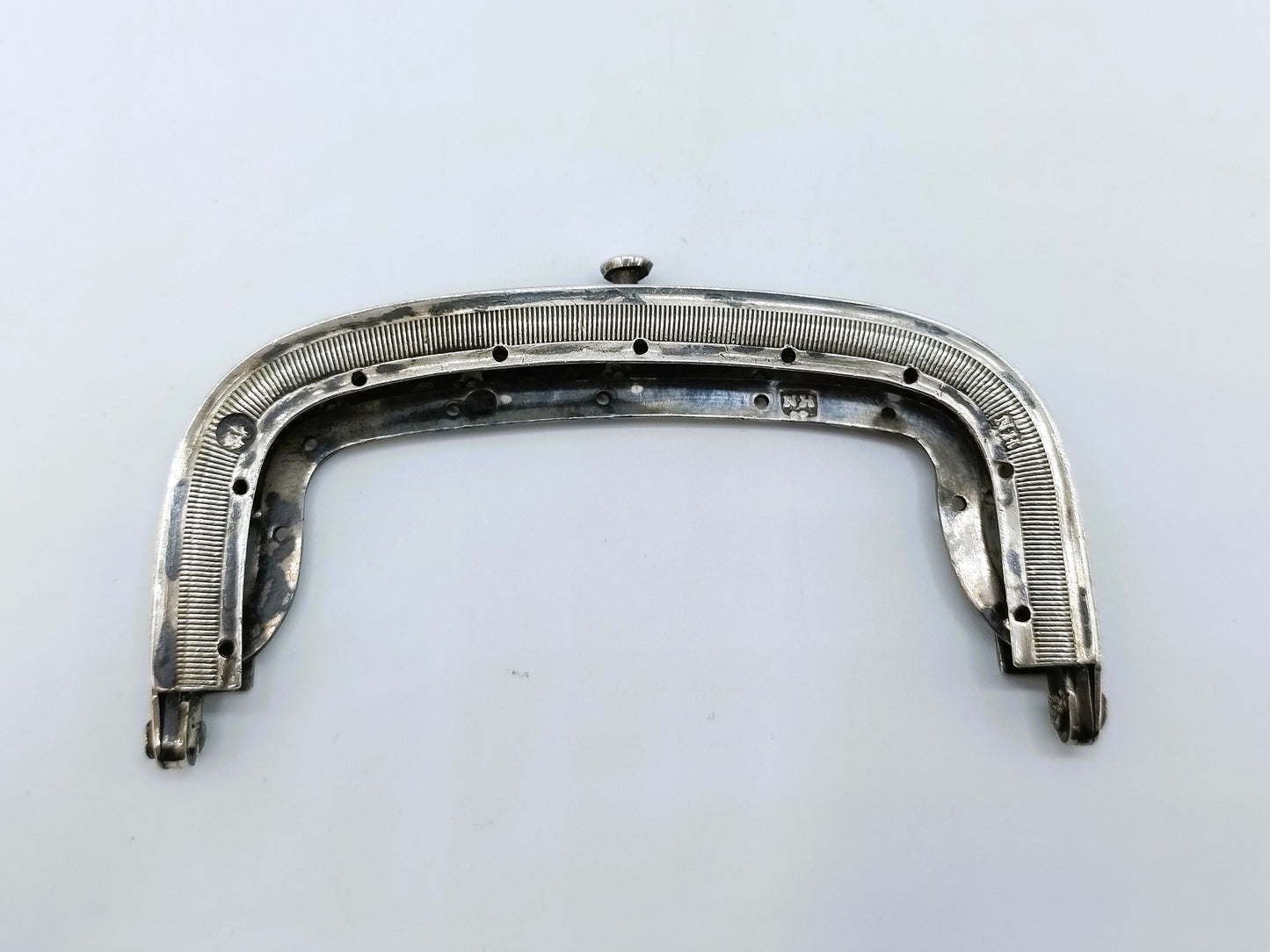 Silver purse clasp, N. van der Hoeven, Rotterdam, 1844