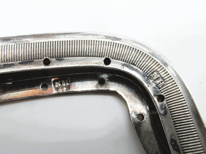 Silver purse clasp, N. van der Hoeven, Rotterdam, 1844