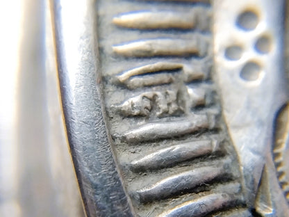 Silver purse clasp, FE Held, Amsterdam, 1835