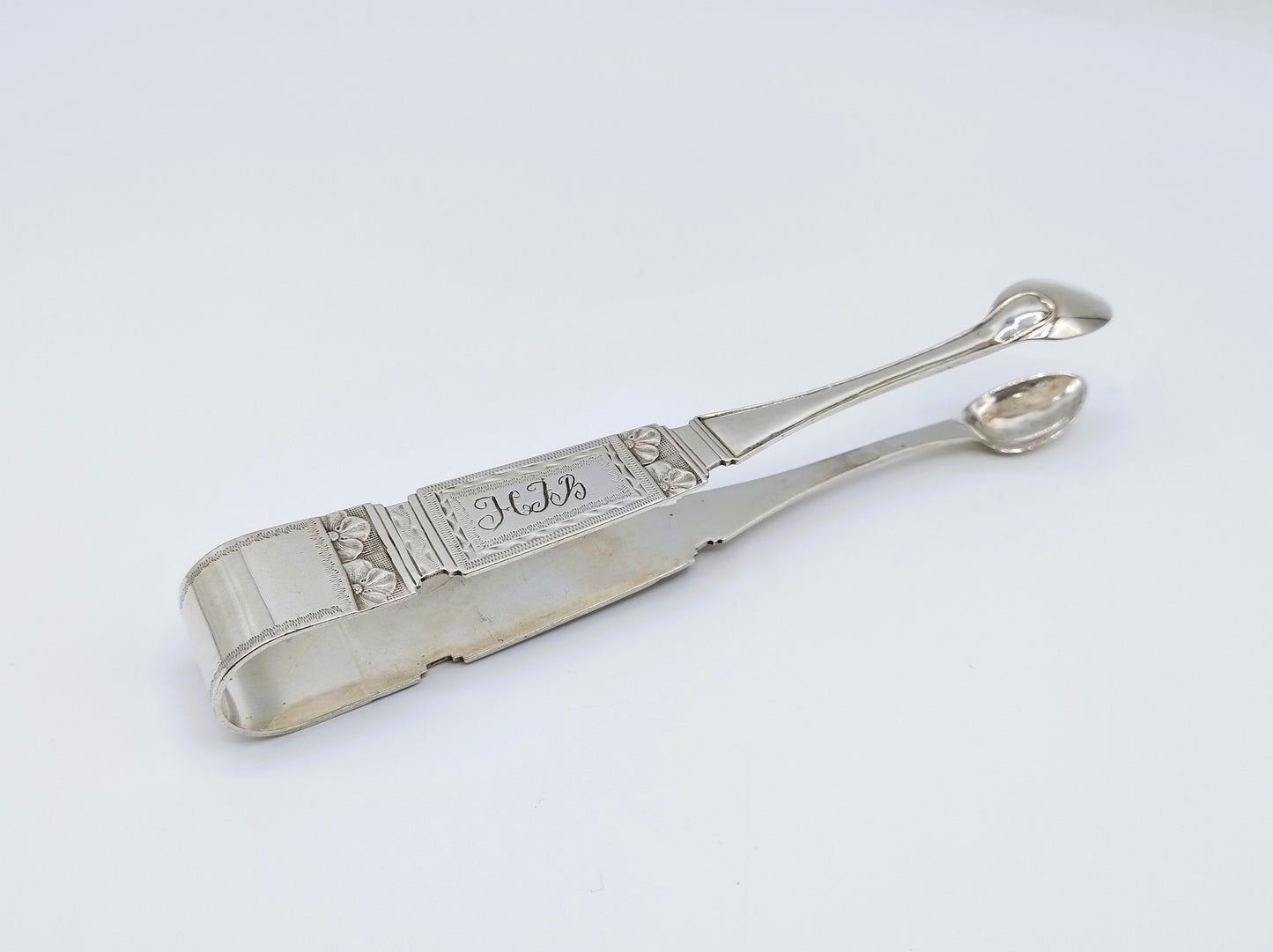 Zilveren suikertang, Pehr Zethelius, Stockholm, 1796