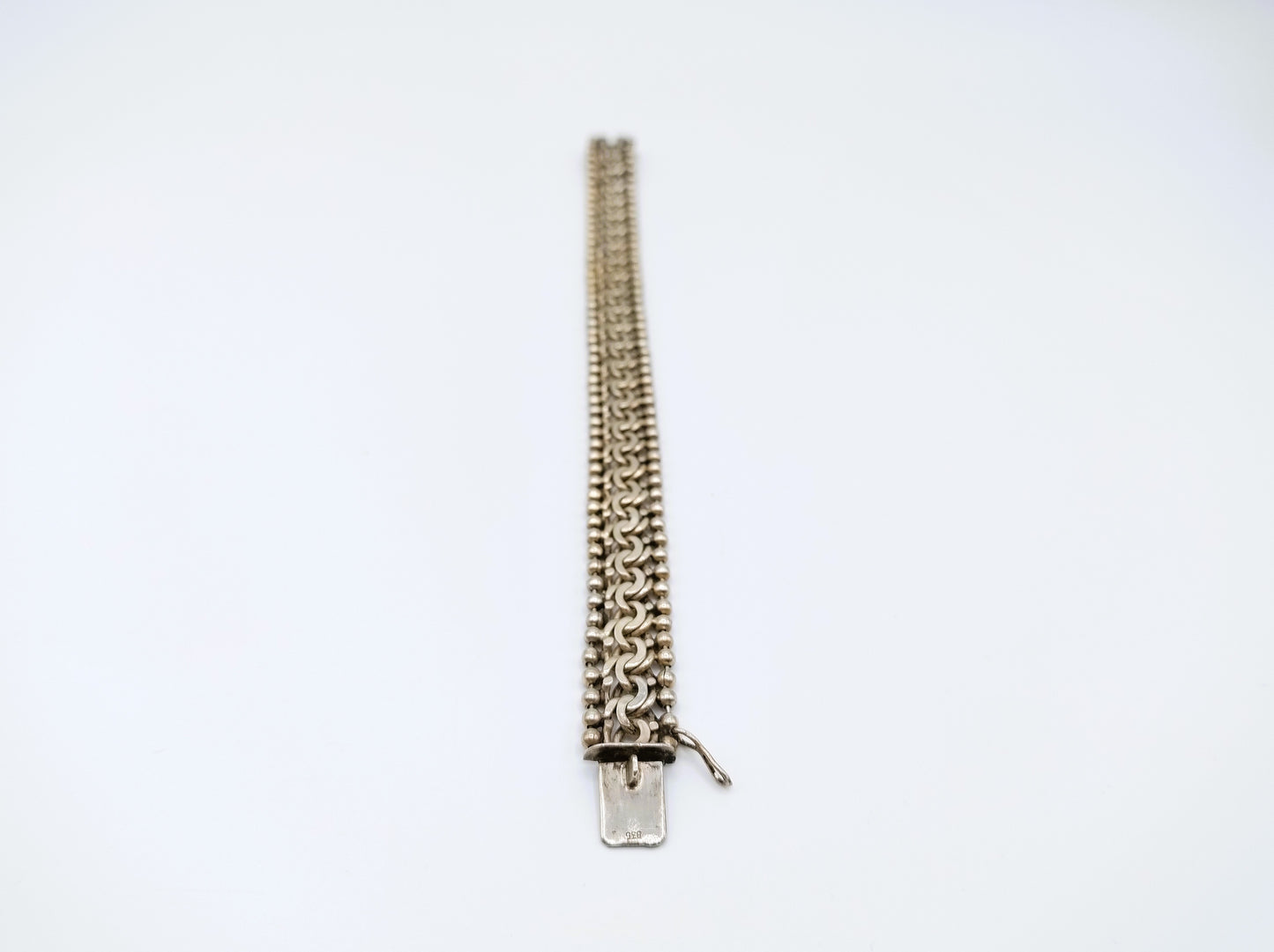 Vintage zilveren armband, 18,5 cm