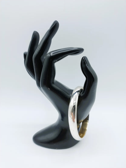 Zilveren slavenarmband, 21 cm