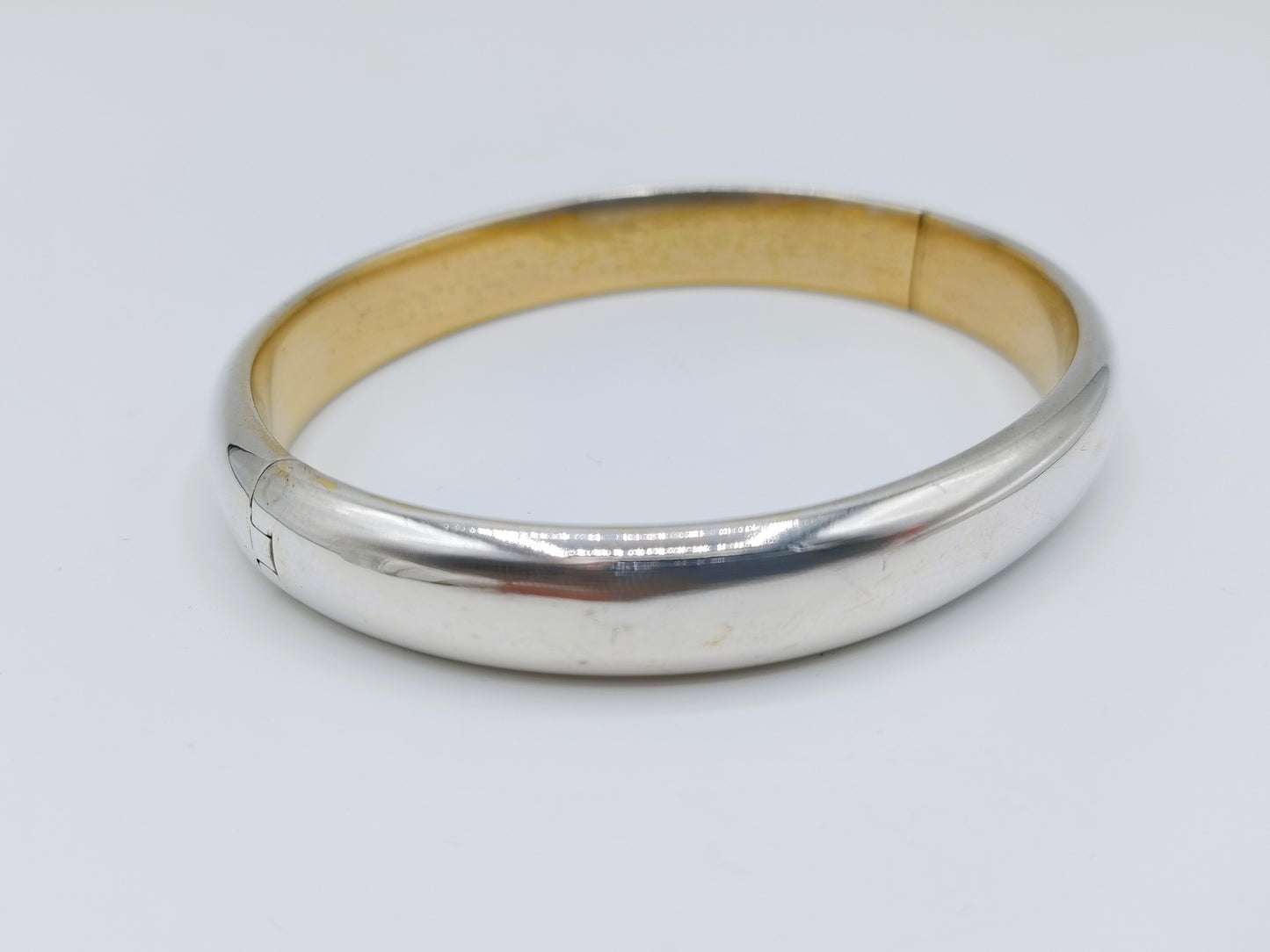 Zilveren slavenarmband, 21 cm