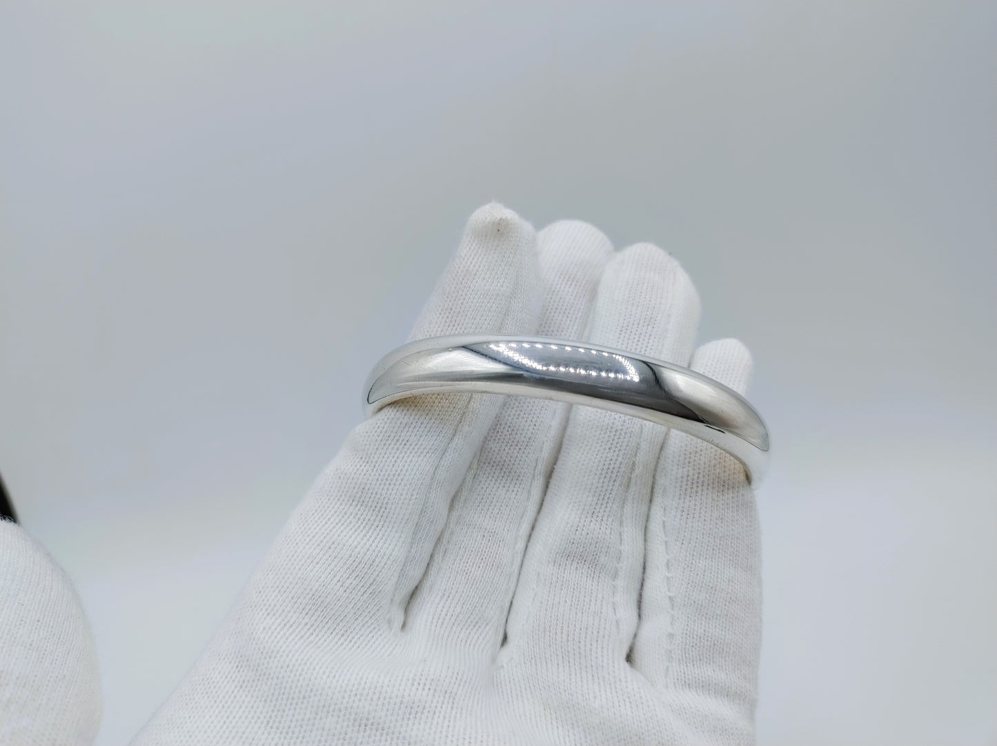 Zilveren slavenarmband, 21 cm