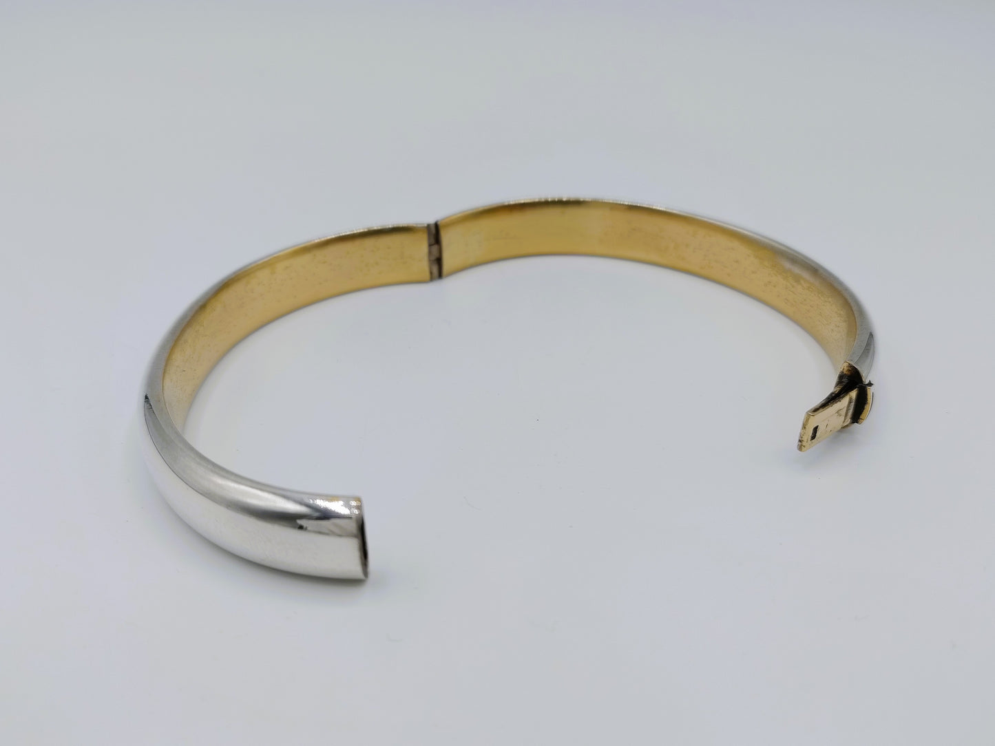 Zilveren slavenarmband, 21 cm