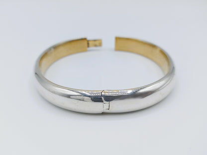 Zilveren slavenarmband, 21 cm