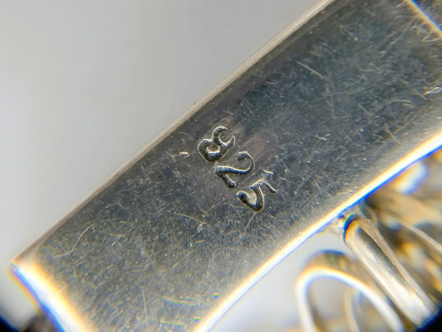 Art deco zilveren armband met smaragd en markasieten, 18 cm