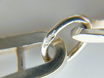 Zilveren 'close forever' armband, 17 cm