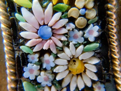 Verguld zilveren micro mozaïek armband, ca. 1880. 20 cm.