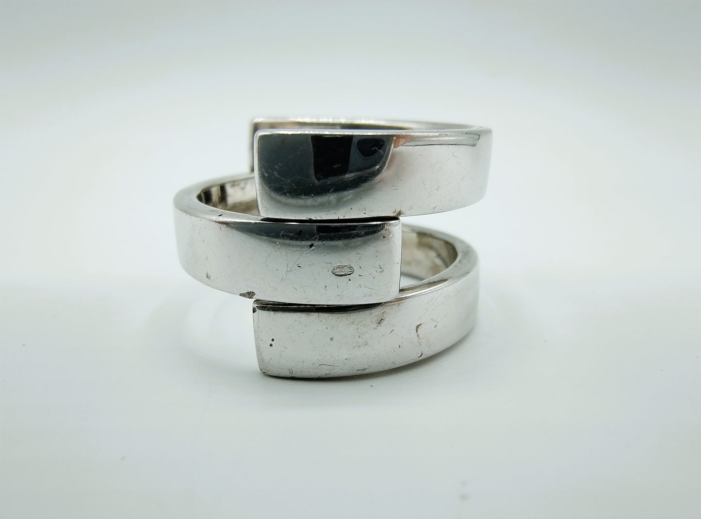 Zware zilveren ring met onyx, EDEN, 20 mm