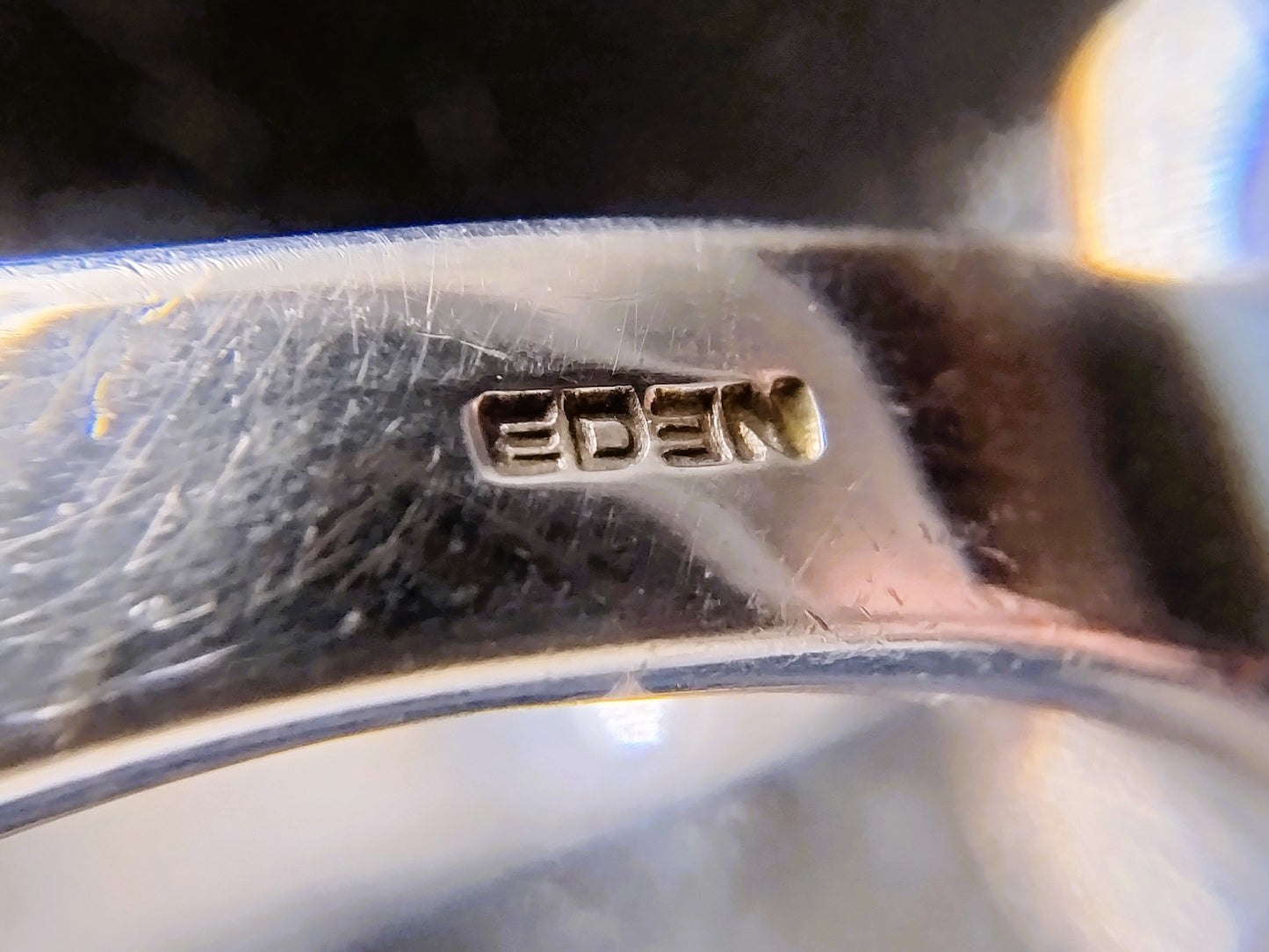 Zware zilveren ring met onyx, EDEN, 20 mm