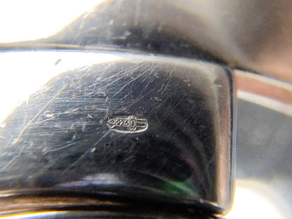 Zware zilveren ring met onyx, EDEN, 20 mm