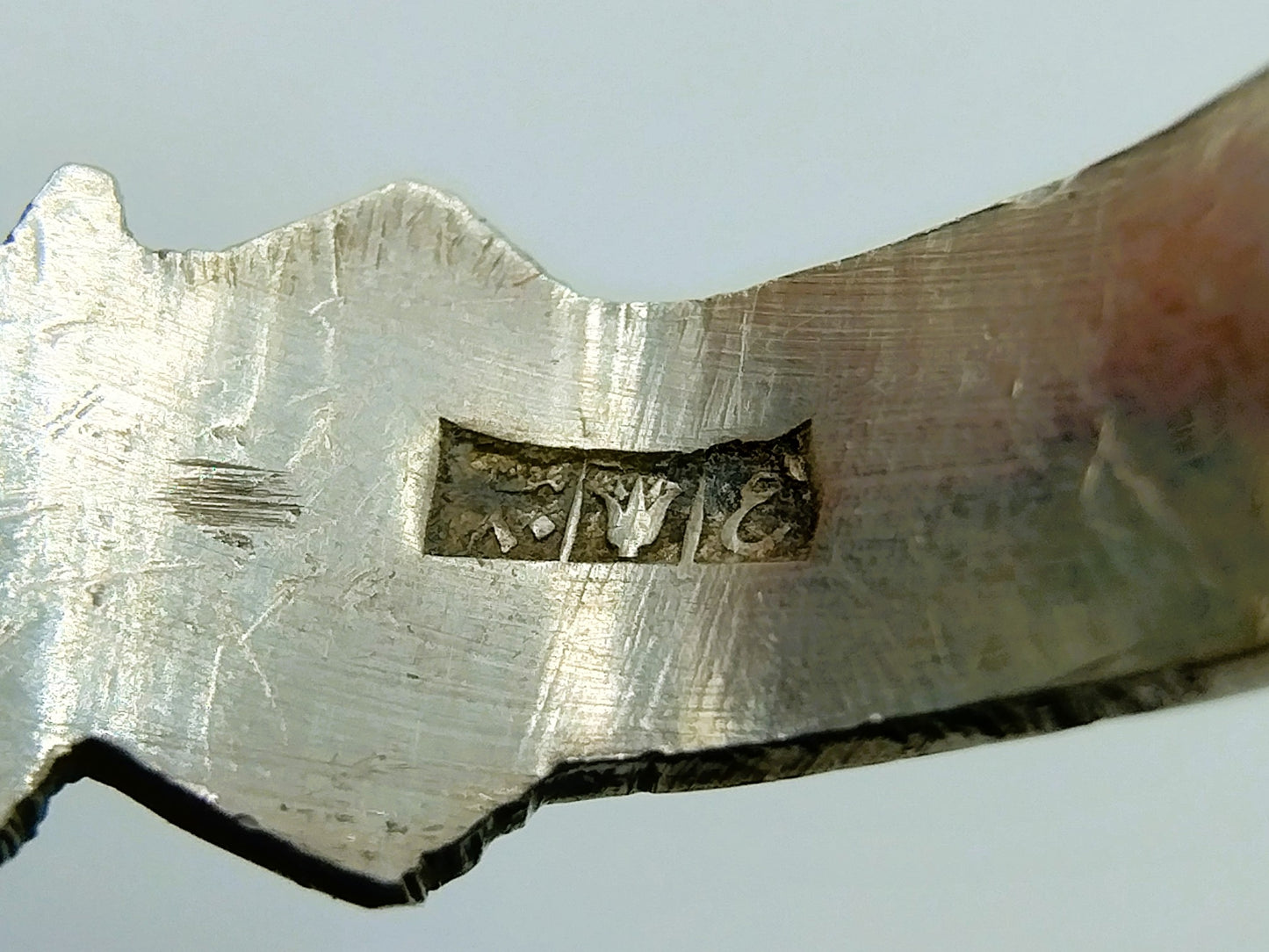 Zilveren scarabee ring, Egypte, 16 mm