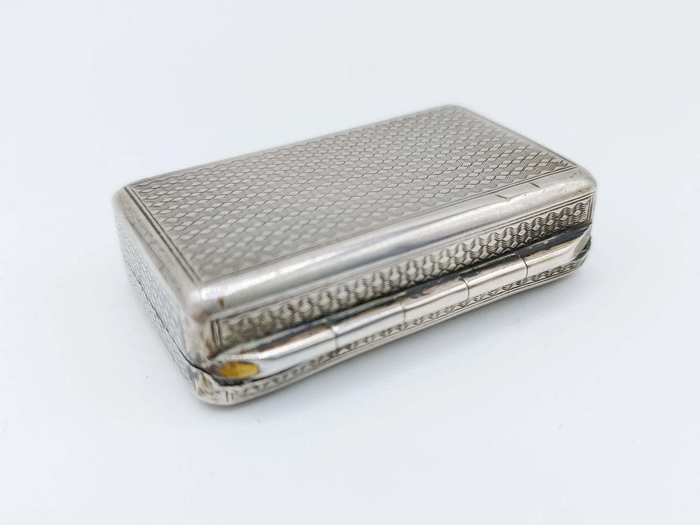 Silver vinaigrette, ca. 1850