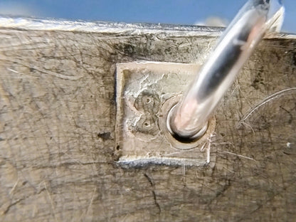 Zilveren bijbelslot armband, Schoonhoven, 1865