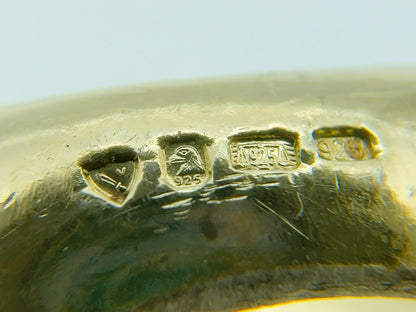 Zilveren Tortuga piraten kompasring, 21 mm