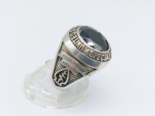 Zilveren special forces airborne ring, 19 mm