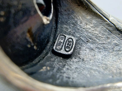 Zilveren special forces airborne ring, 19 mm