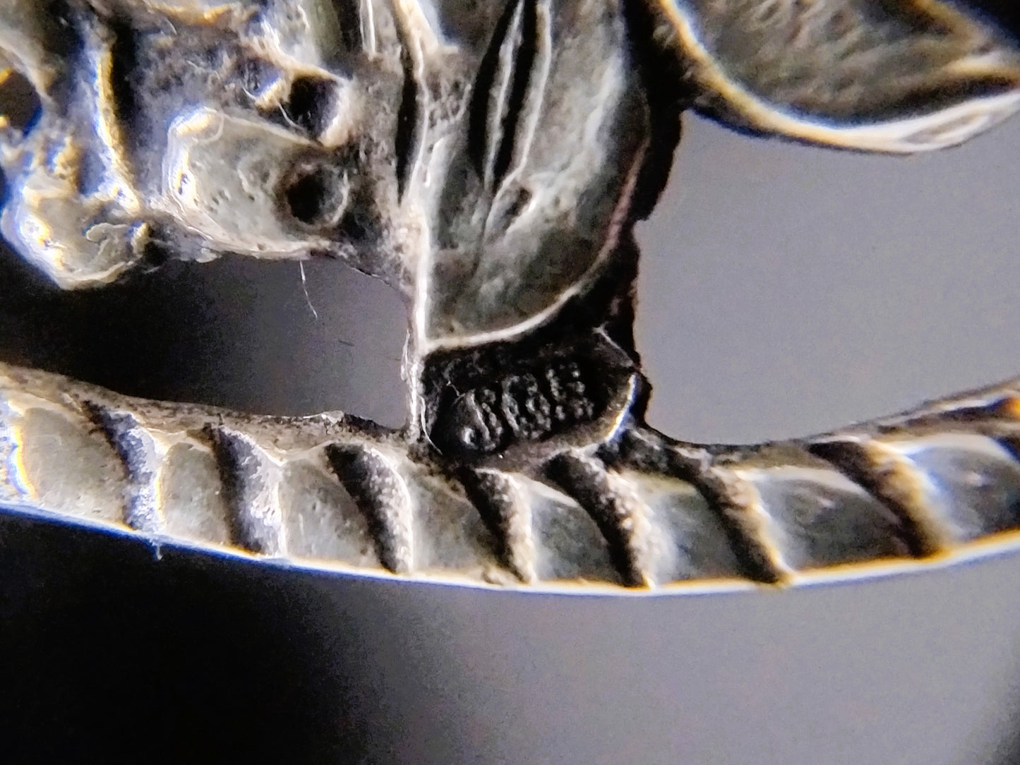 Silver flower brooch, Fa. Gelderblom, Schoonhoven