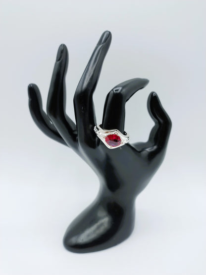 Zilveren ring van Gandalf, Narya, 21 mm