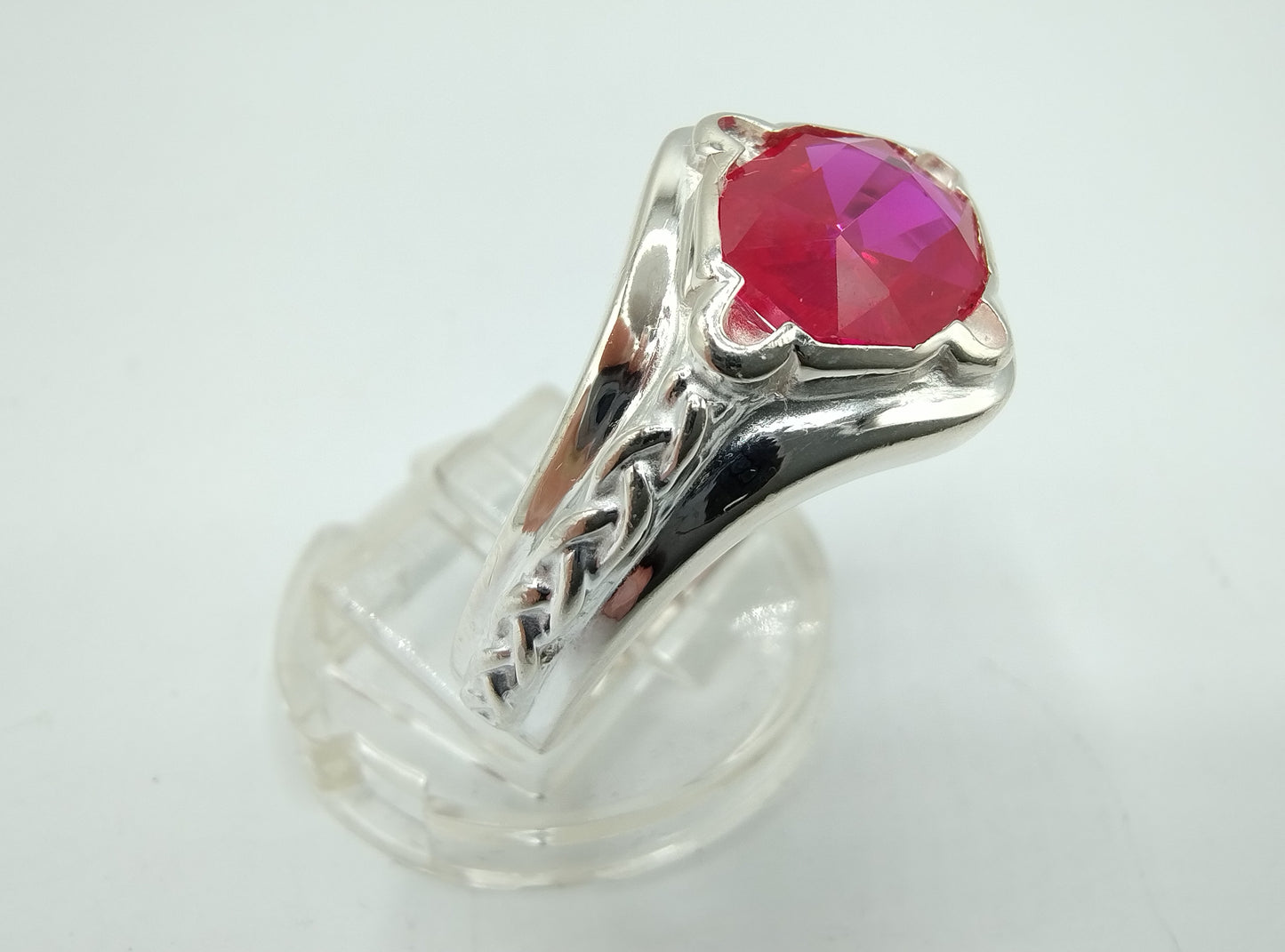 Zilveren ring van Gandalf, Narya, 21 mm