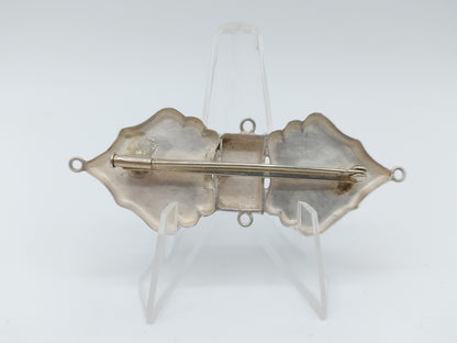 Silver brooch from Bible lock, Netherlands, 20th century