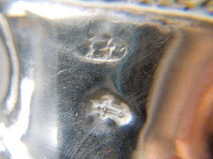 Zilveren bruidegomspijpje met ruiter te paard