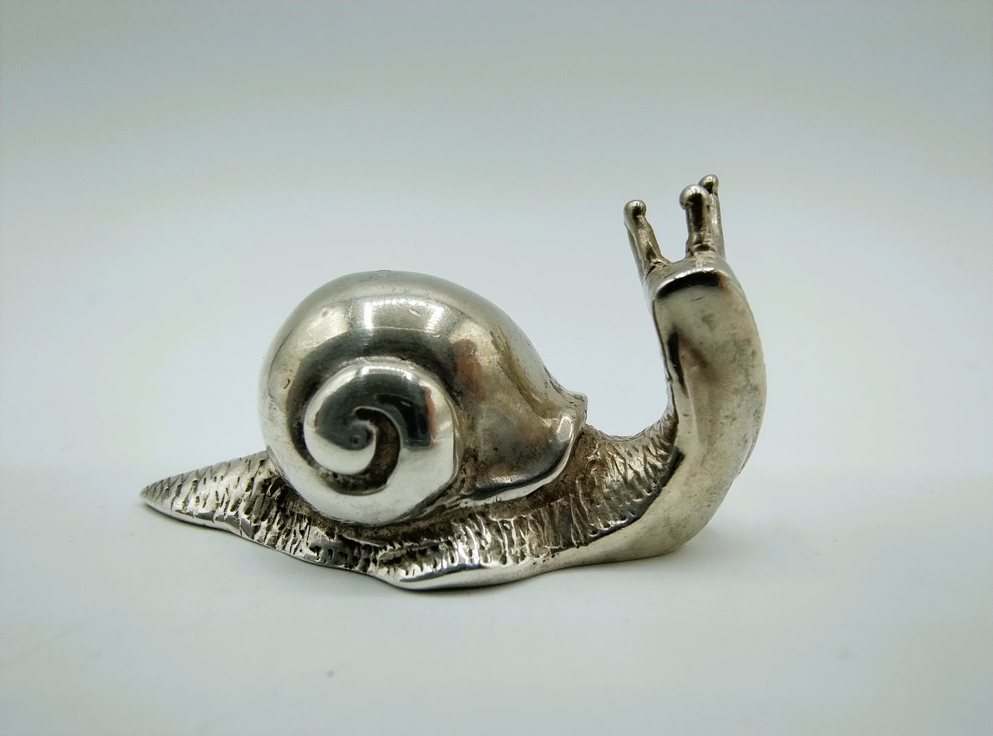 Silver miniature snail, Menegatti Fratelli spa, Vicenza