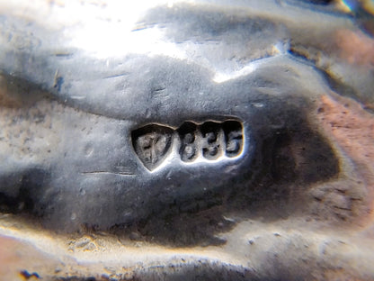 Silver miniature pigeon