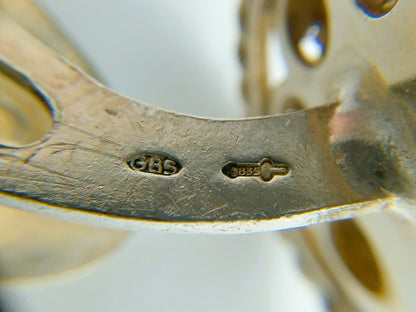 Zilveren manchetknopen Zeeuwse knop, G.J. van den Bergh Jr, Schoonhoven